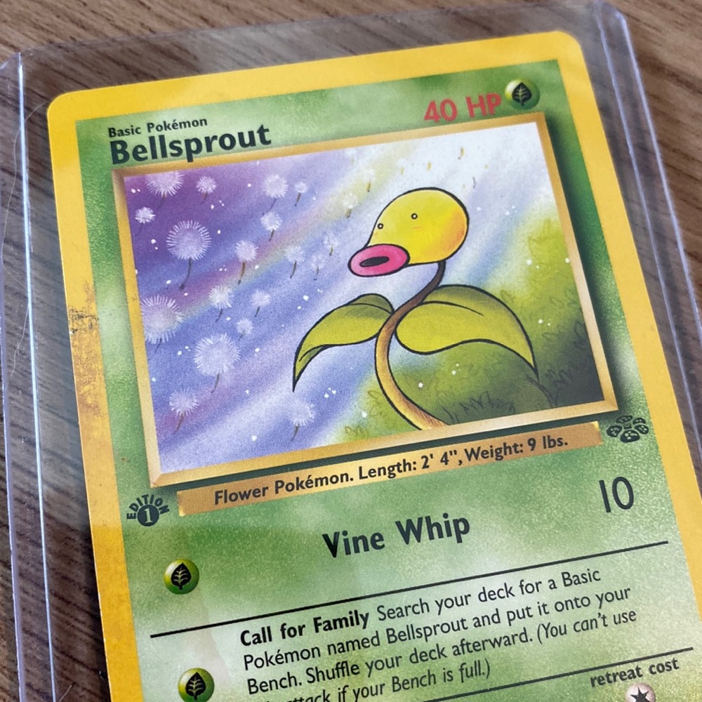 1st Edition Jungle Set Bellsprout 49/64